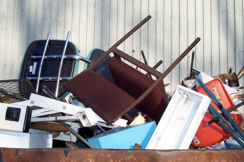 Garden tools and equipment used for garden clearance