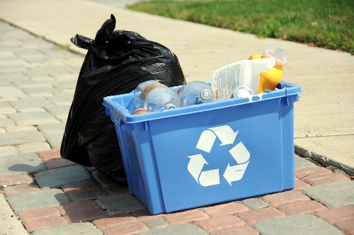 Recycling facilities for construction waste in Rotherhithe
